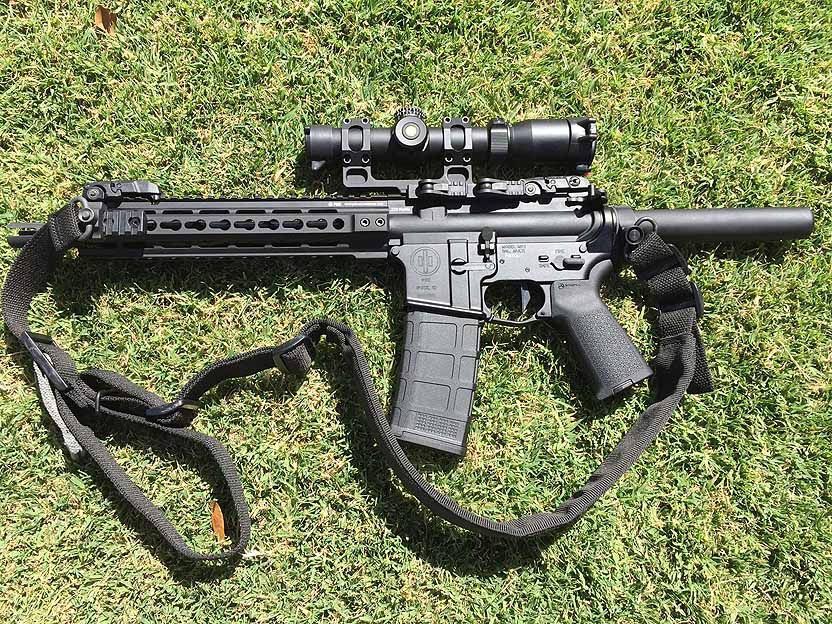 14 Scope on AR Pistol?